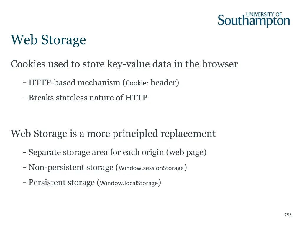 web storage 1