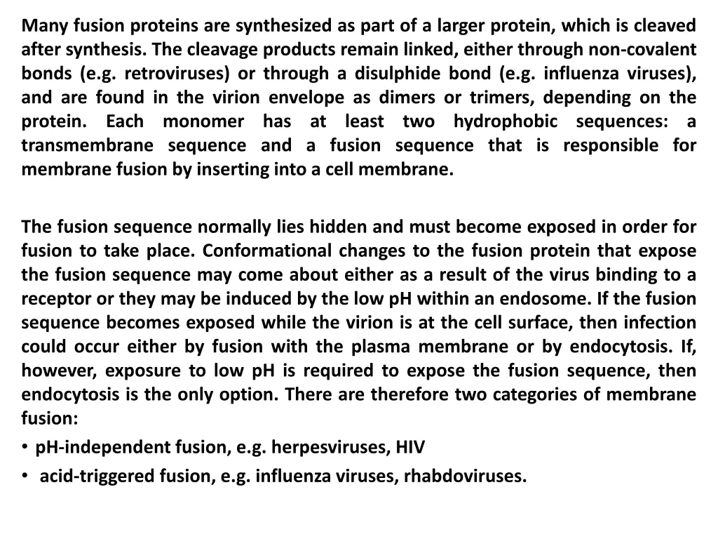 many fusion proteins are synthesized as part
