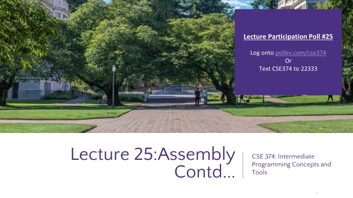 lecture participation poll 25