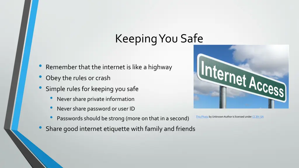 keeping you safe