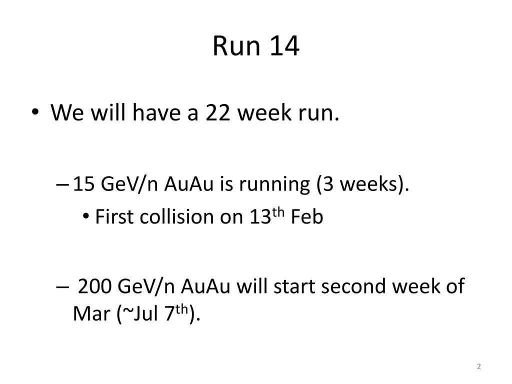 run 14