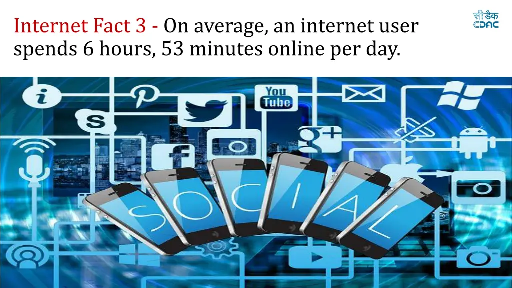 internet fact 3 on average an internet user