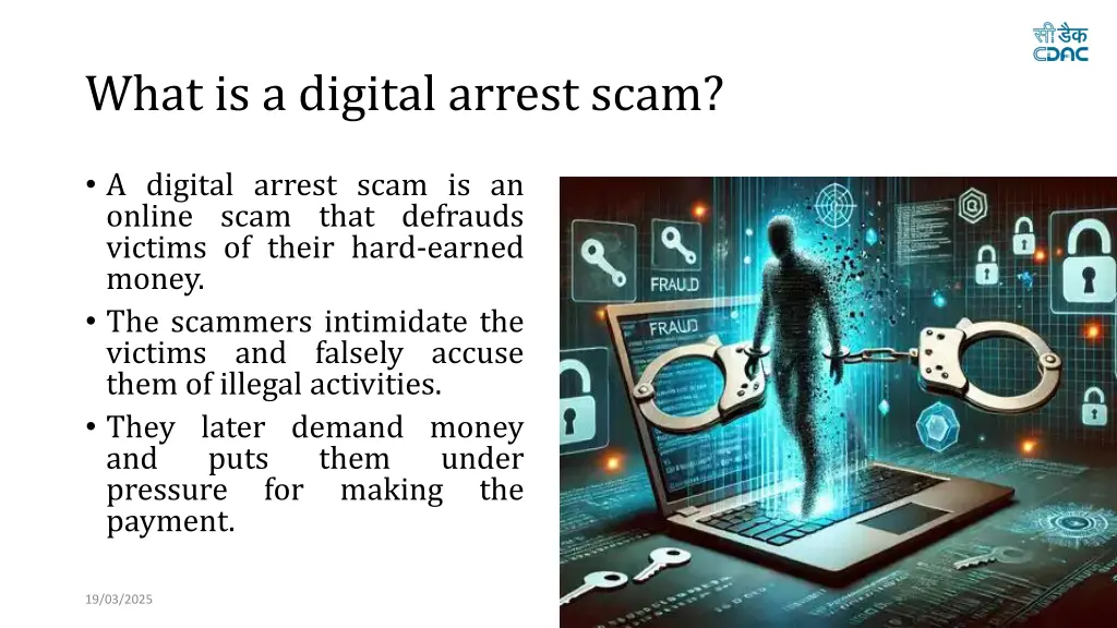what is a digital arrest scam