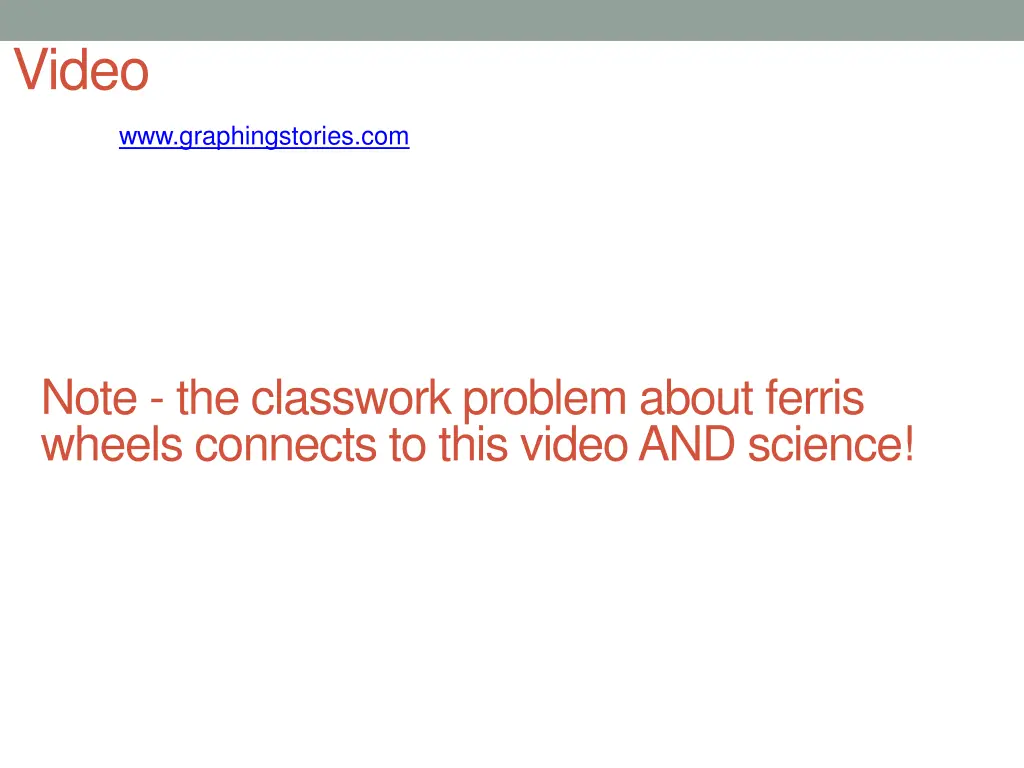 video