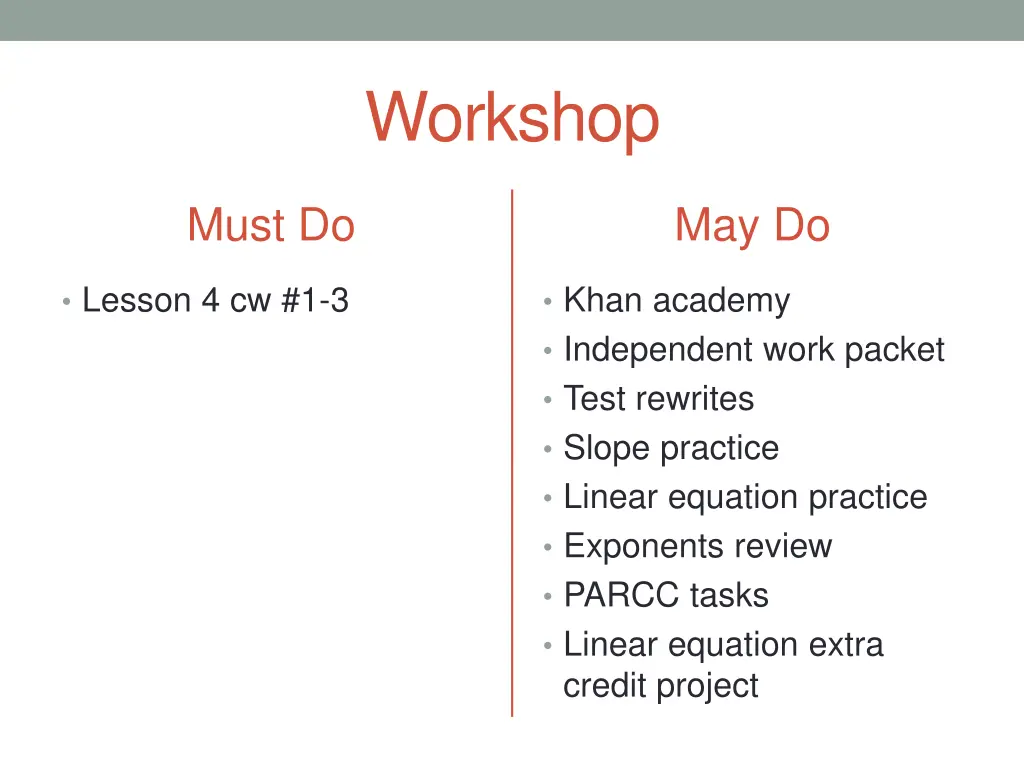 workshop 3