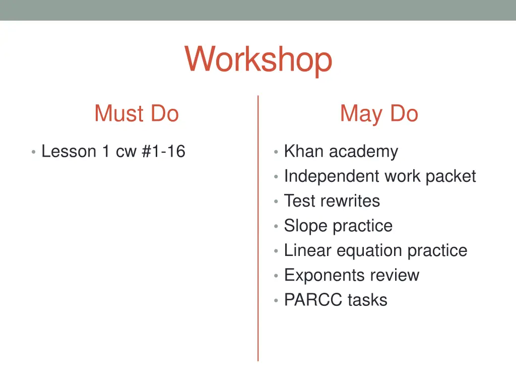 workshop