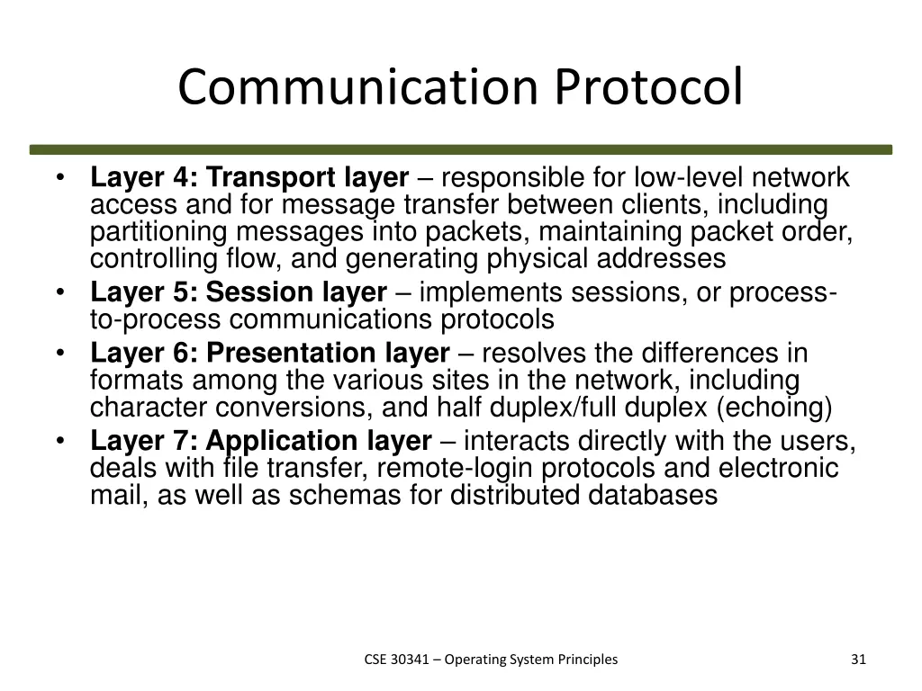 communication protocol 1