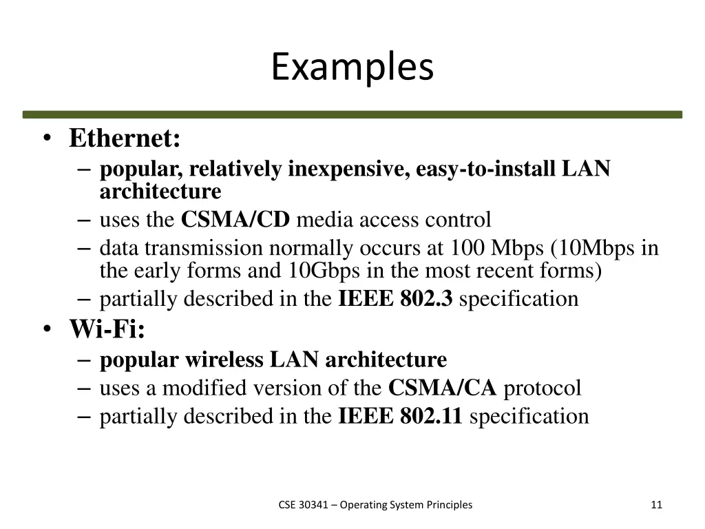examples