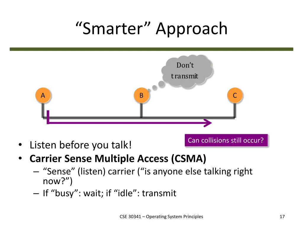 smarter approach