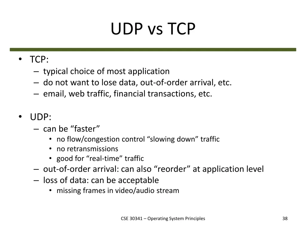 udp vs tcp