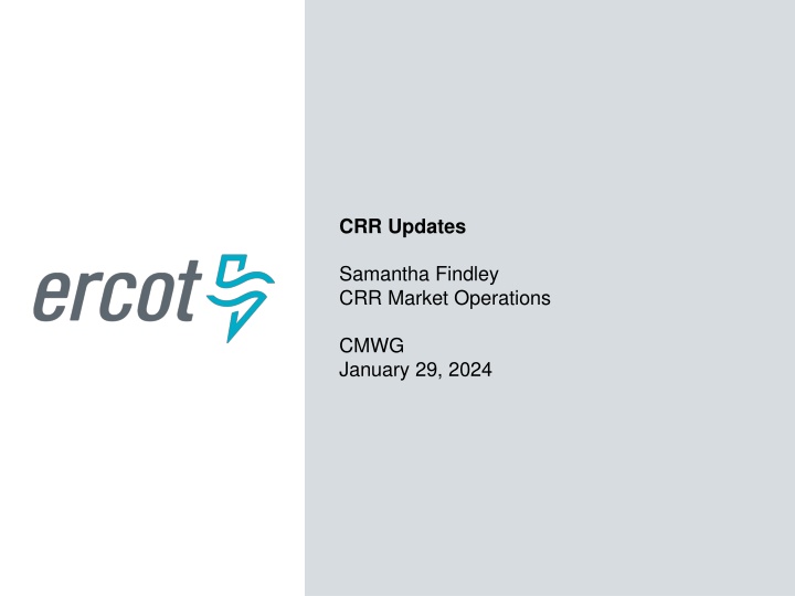 crr updates