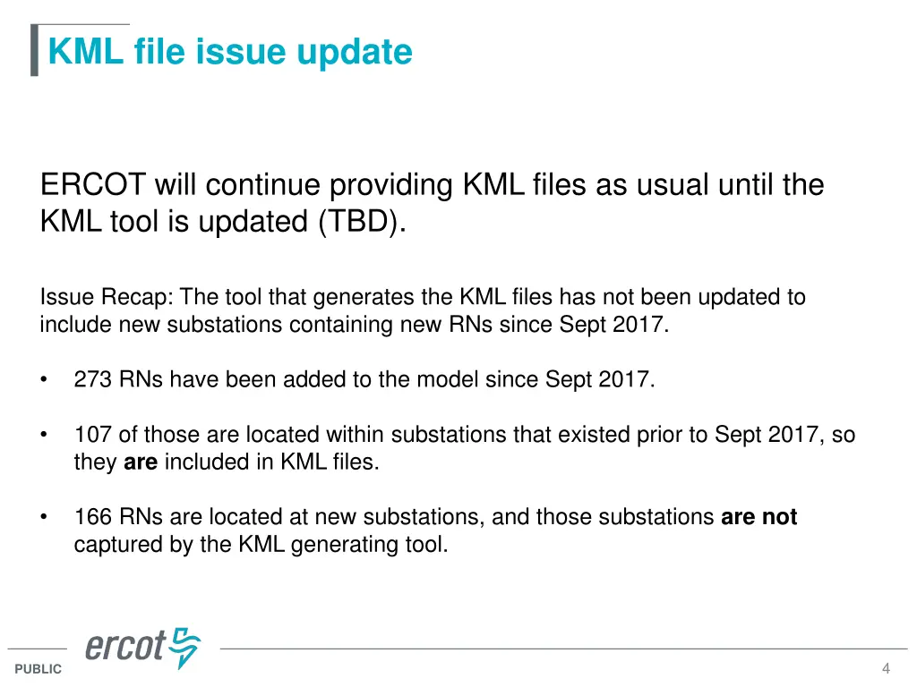kml file issue update