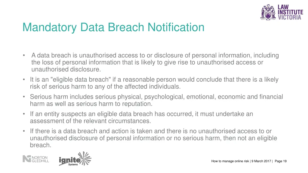 mandatory data breach notification 1