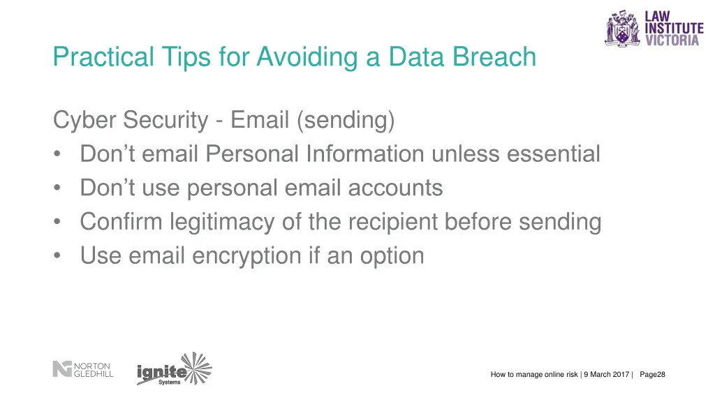 practical tips for avoiding a data breach 2