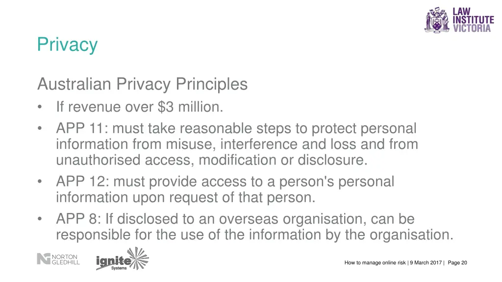 privacy