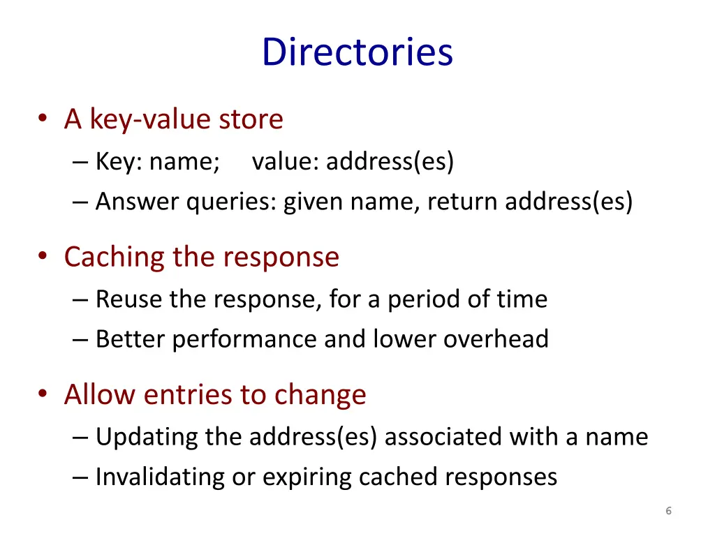 directories
