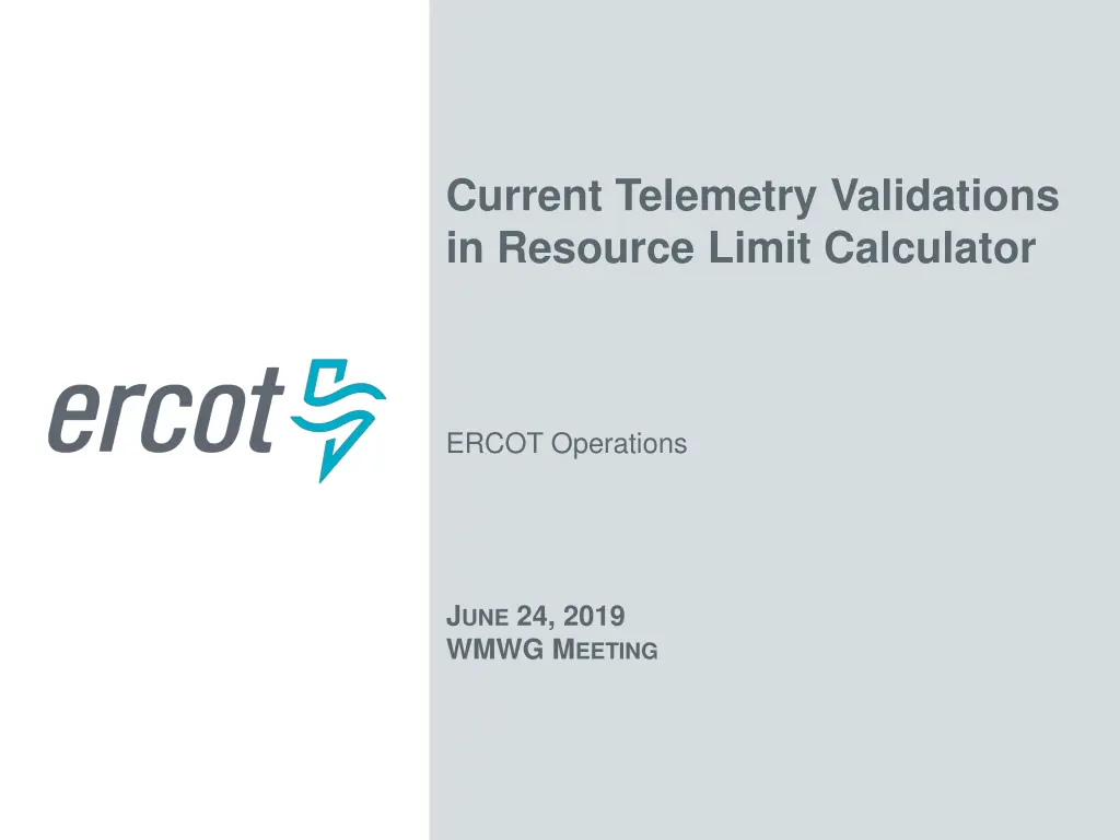 current telemetry validations in resource limit