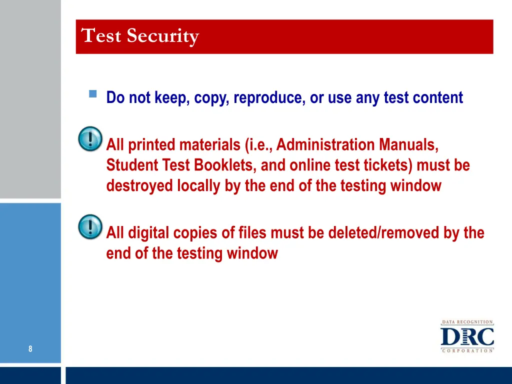 test security 1
