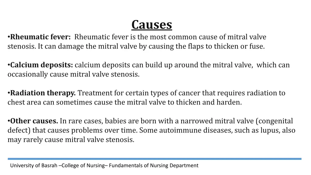 causes