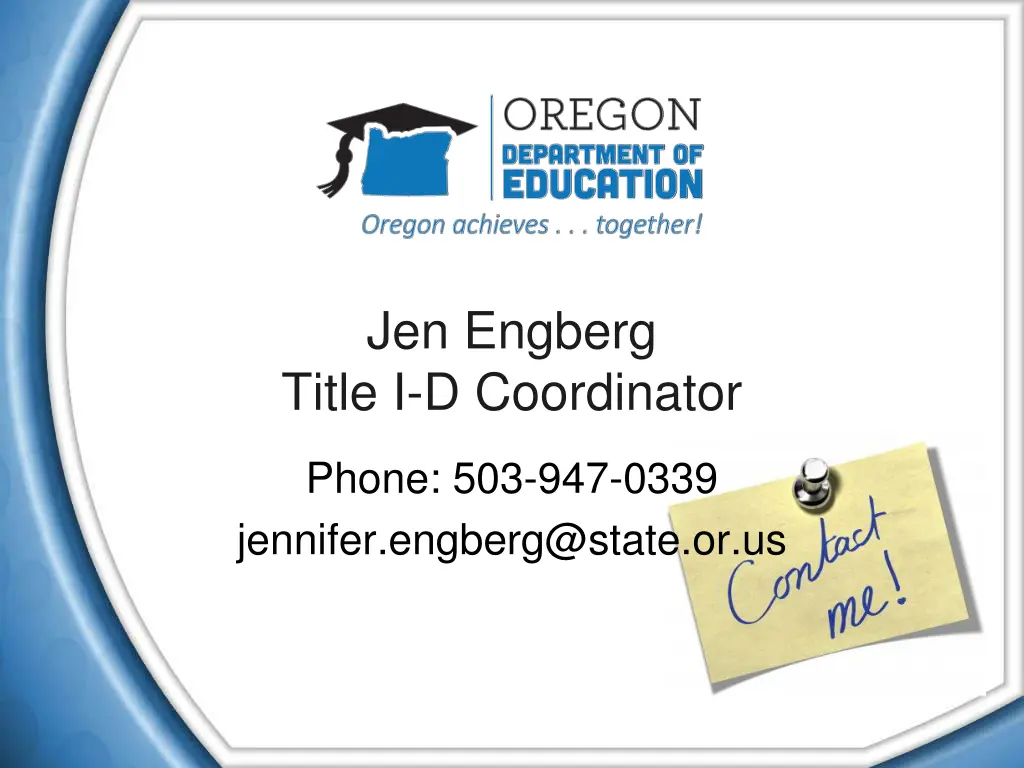 jen engberg title i d coordinator