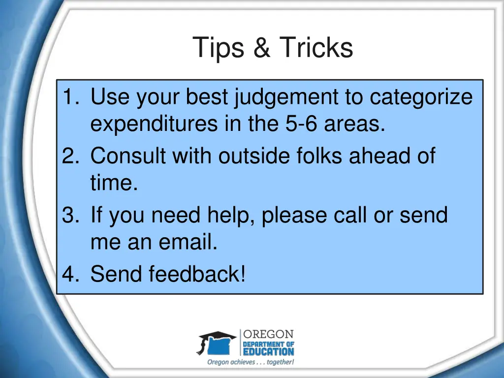 tips tricks