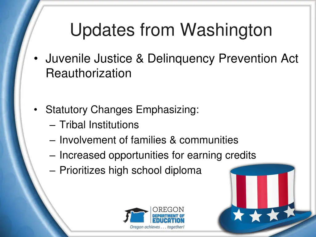 updates from washington