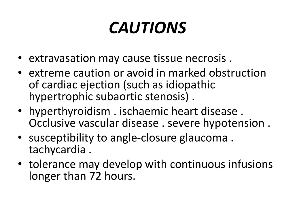 cautions 3