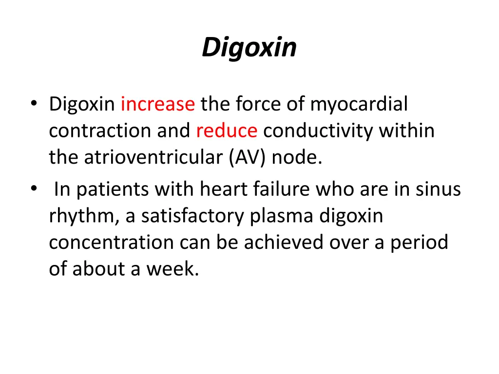 digoxin