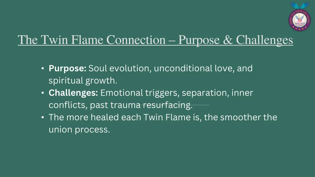 the twin flame connection purpose challenges