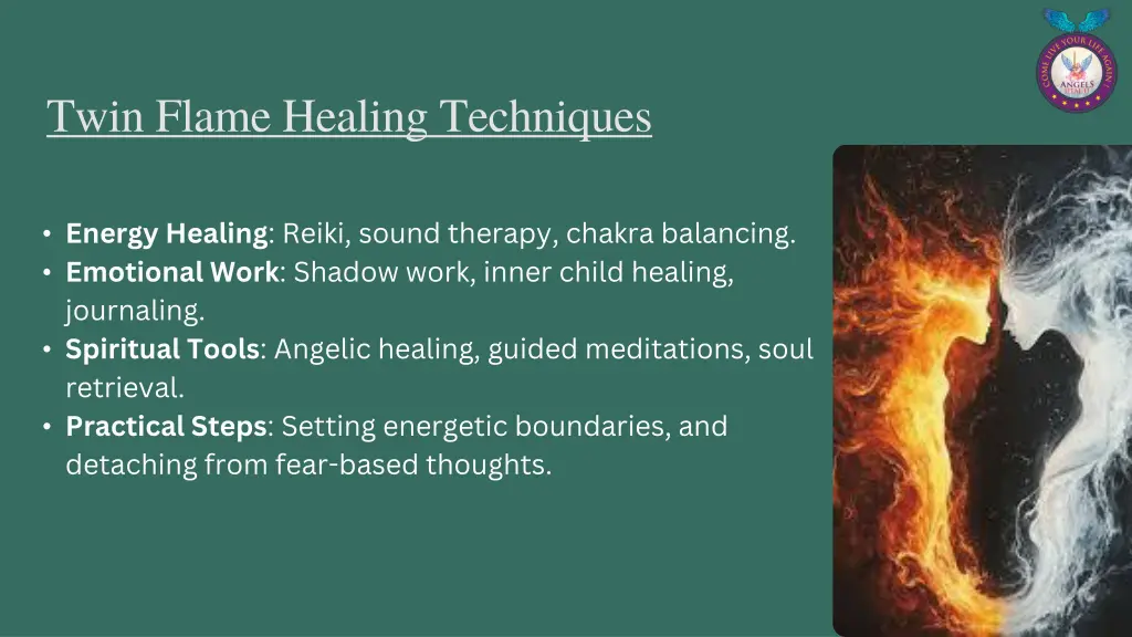 twin flame healing techniques