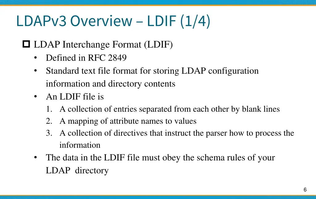 ldapv3 overview ldif 1 4