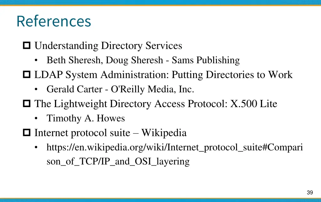 references
