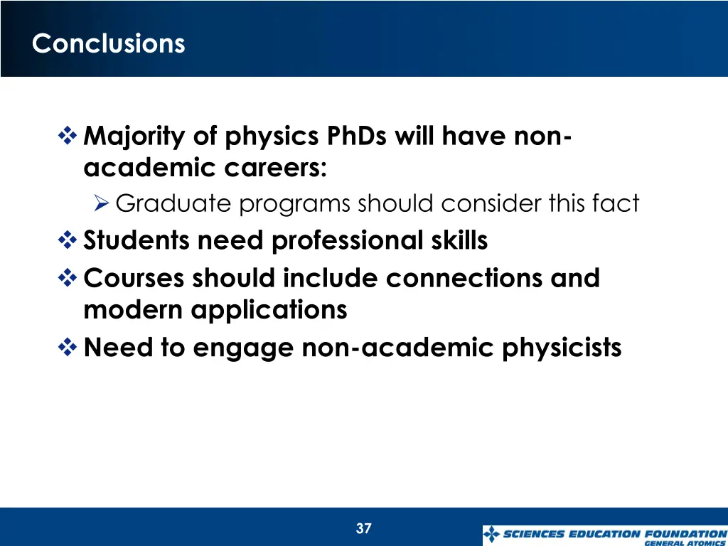 conclusions