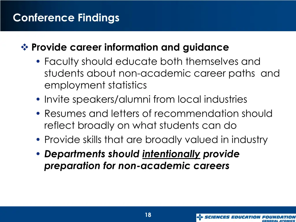 conference findings 1