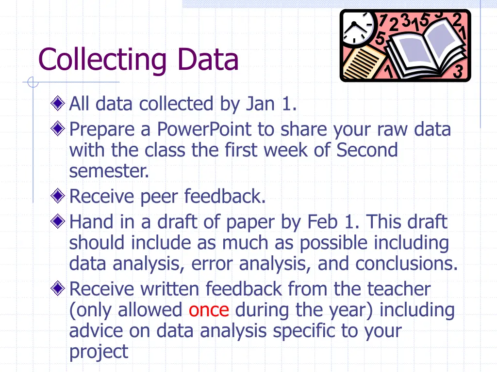 collecting data 2
