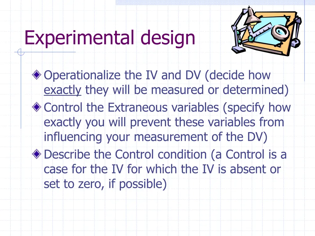 experimental design 2