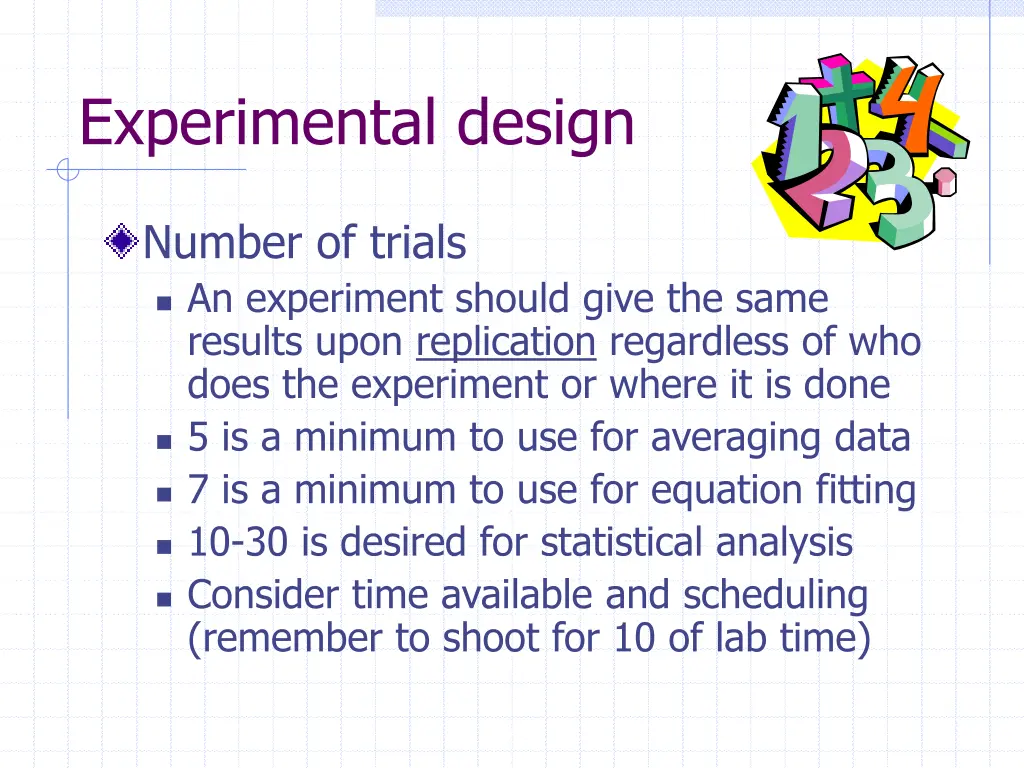experimental design 4