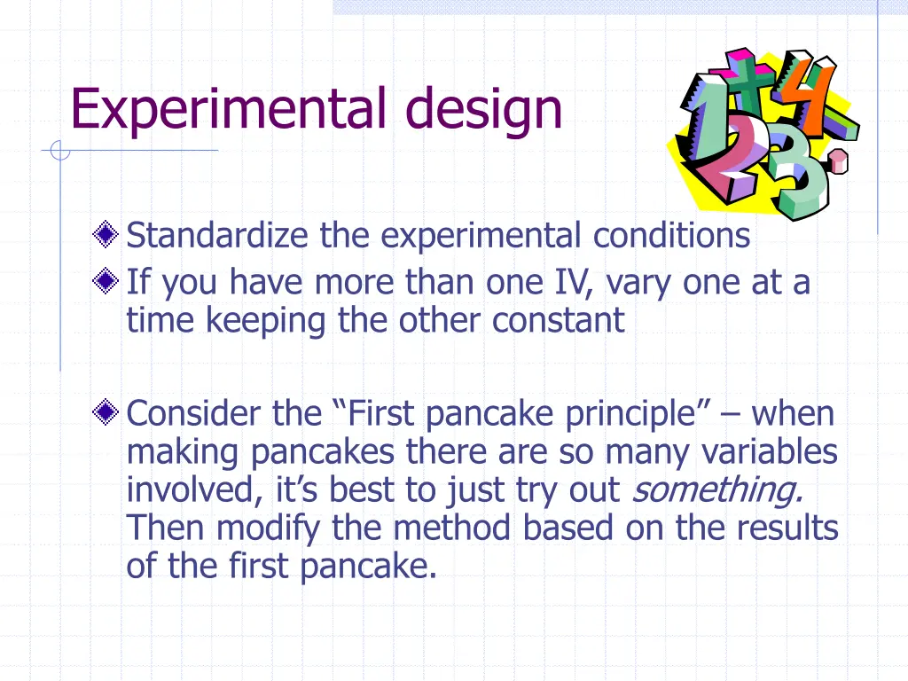 experimental design 5