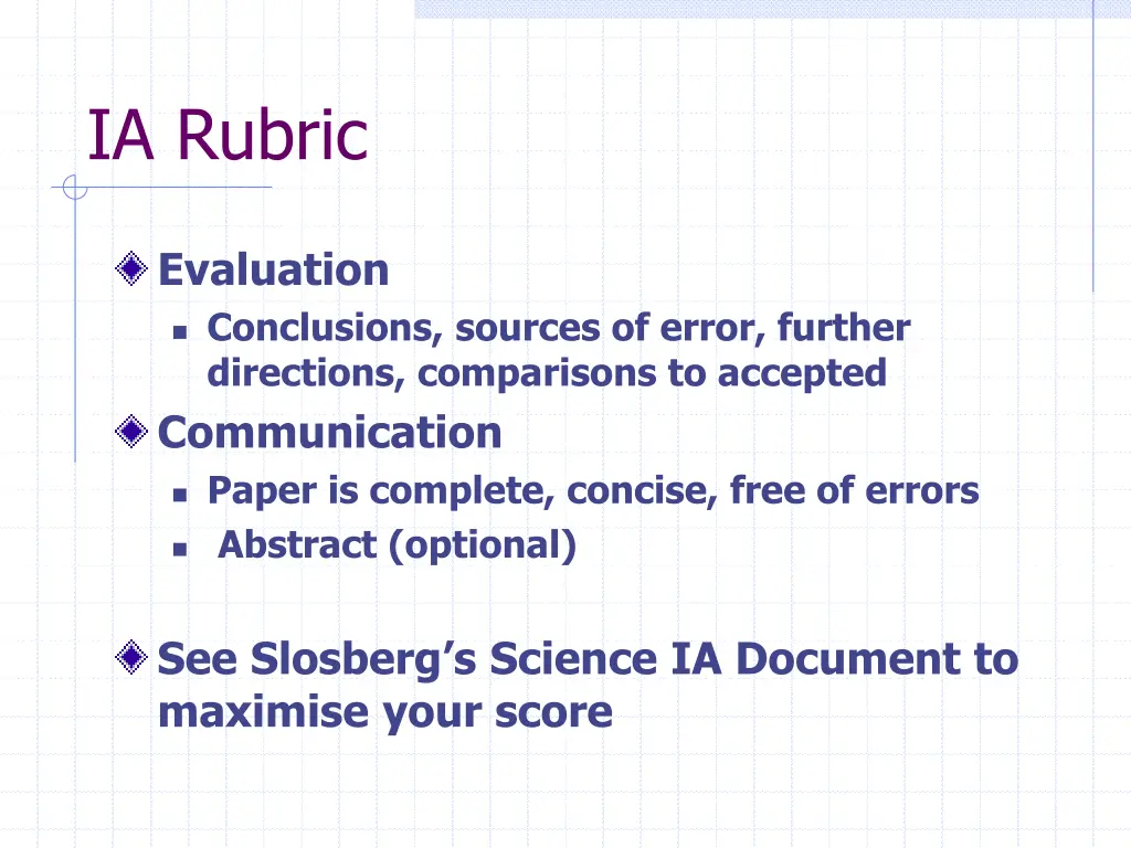 ia rubric 2