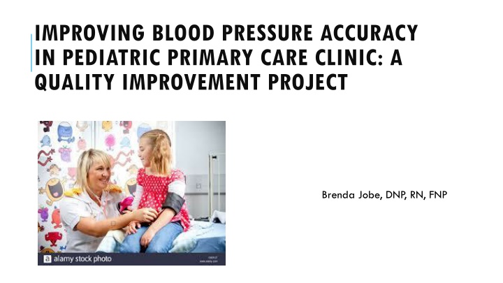 improving blood pressure accuracy in pediatric