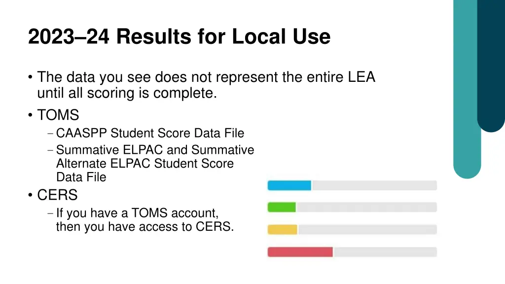 2023 24 results for local use