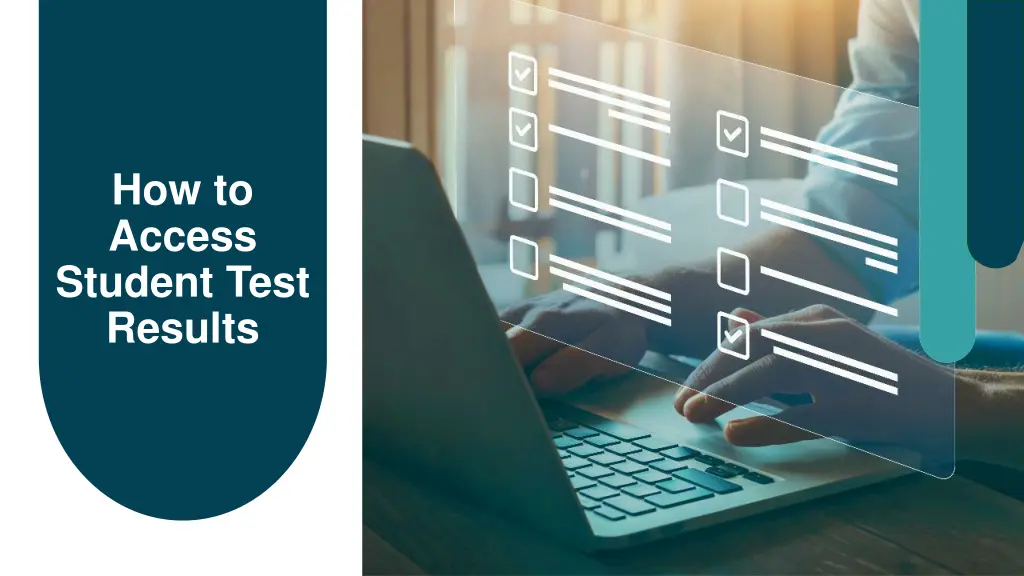 how to access student test results