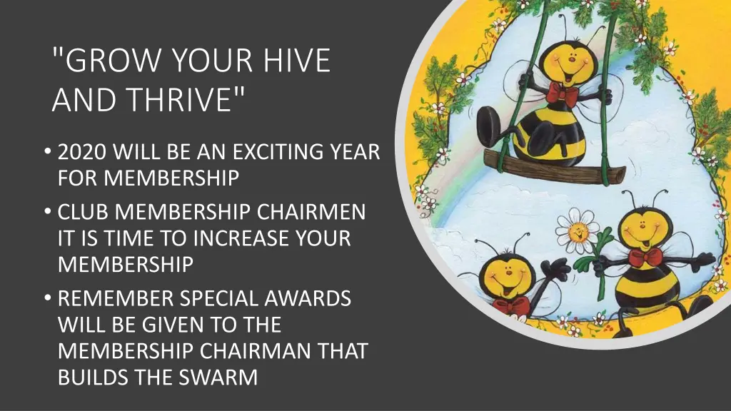 grow your hive and thrive