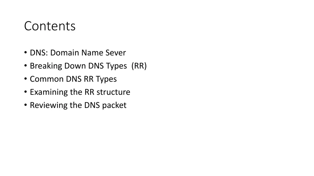 contents
