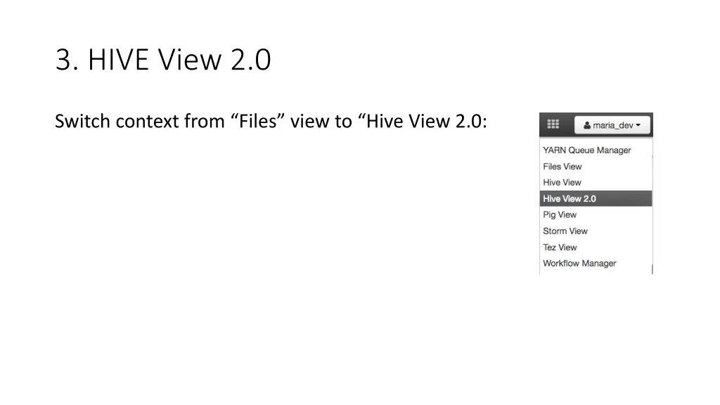 3 hive view 2 0