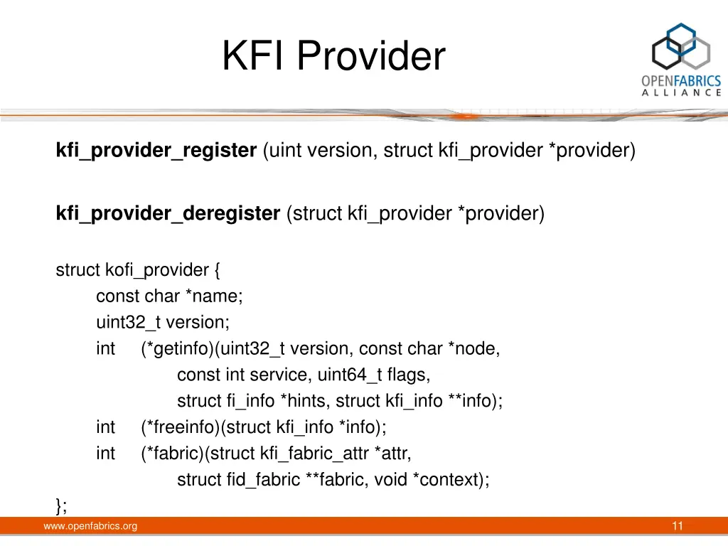 kfi provider