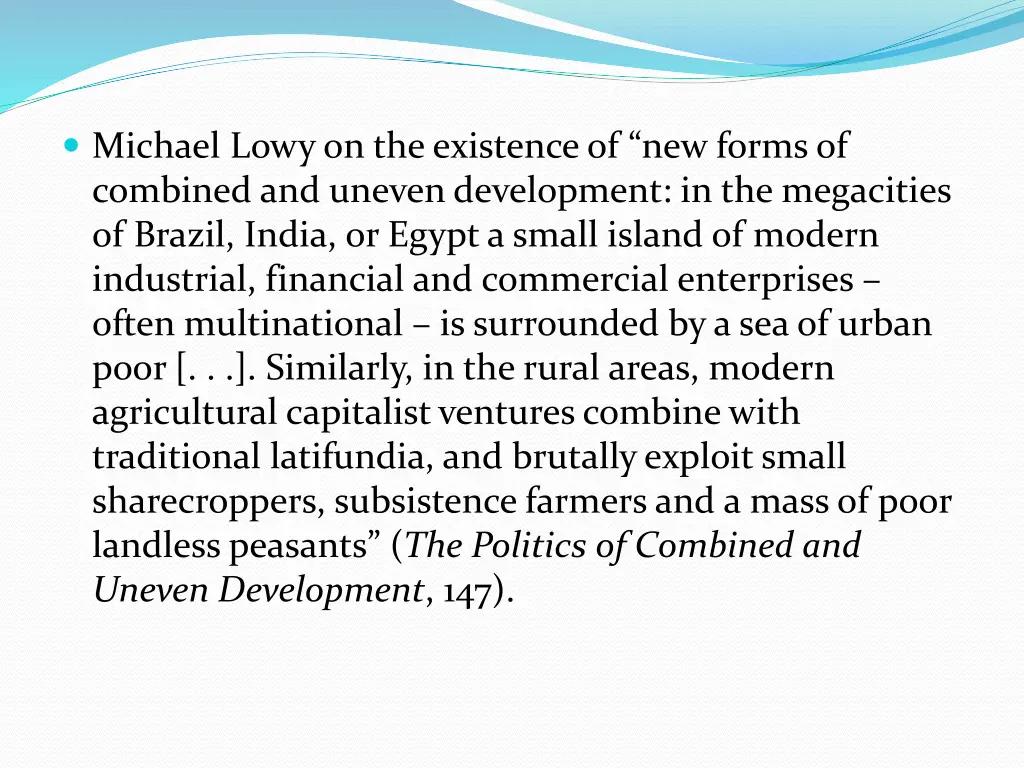 michael lowy on the existence of new forms