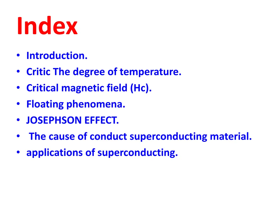 index