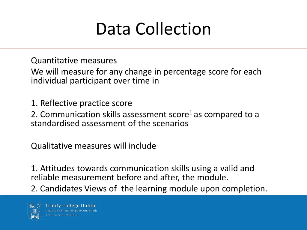 data collection