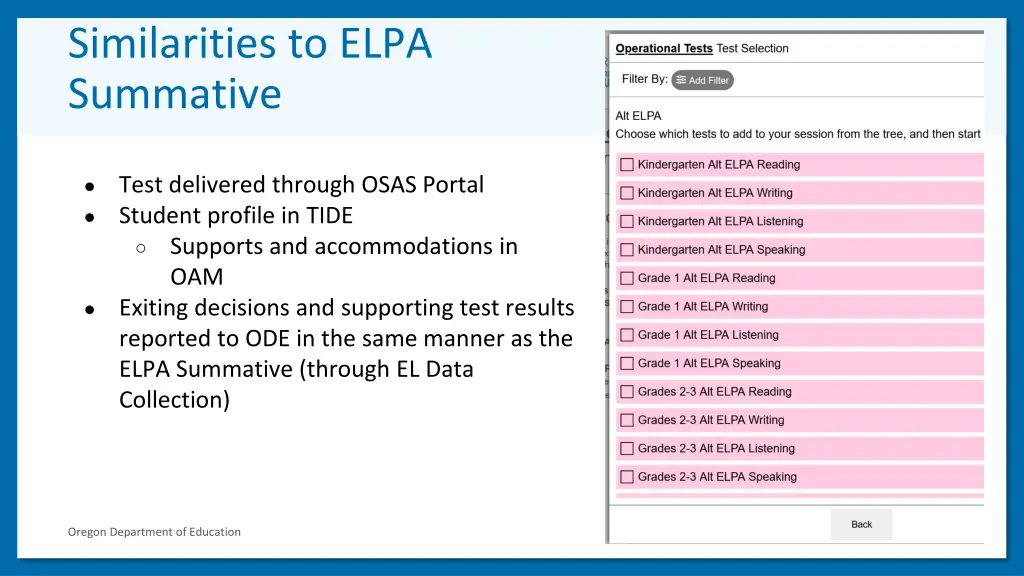 similarities to elpa summative